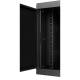 Стоечный шкаф 10" 6U, металлическая дверь, 300мм, черный