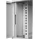 Стоечный шкаф 19" 4U, металлическая дверь, 450мм, серый