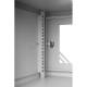Стоечный шкаф 19" 6U, стеклянная дверь, 450мм, серый