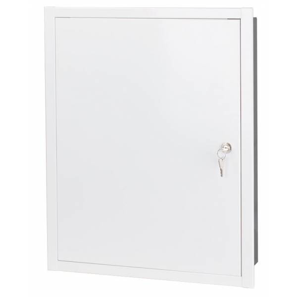 Встраиваемый монтажный шкаф OMP5 400x500x120, белый