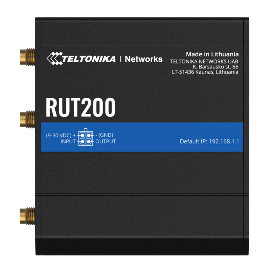 Teltonika RUT200 LTE Cat4 роутер