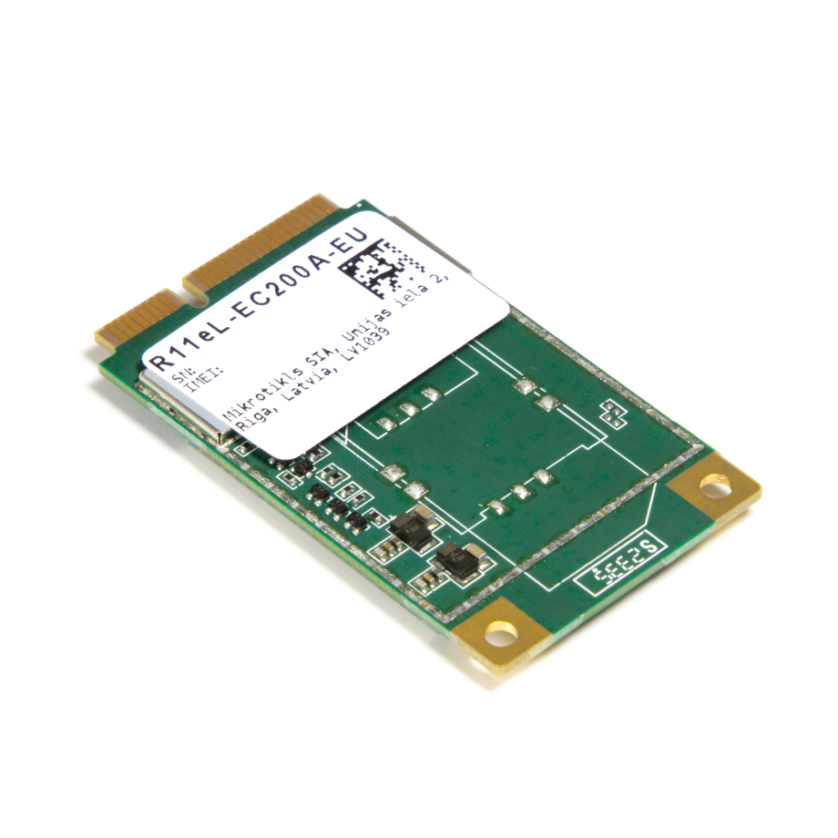 MikroTik mini-PCIe modem R11eL-EC200A-EU